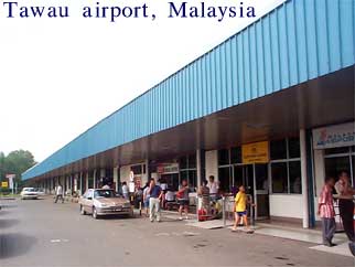 Tawau airport, Malaysia
