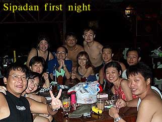 Sipadan first night