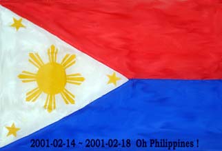 2001-02-14 ~ 2001-02-18  Oh Philippines!
